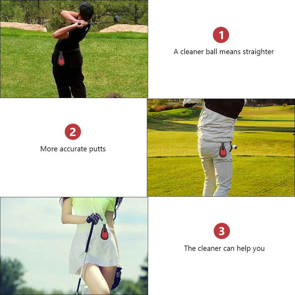 1 قطعة كرة جولف صغيرة محمولة منظف جيب منشفة الكرة غسالة القماش صيانة أداة خفيفة الوزن وضع دقيق #2