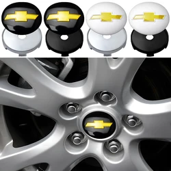 56/60MM araba tekerlek merkezi kapakları çıkartmalar Hub Caps oto aksesuarları için Chevrolet Cruze Chevrolet Captiva SS Z71 Equinox Trax Sonic