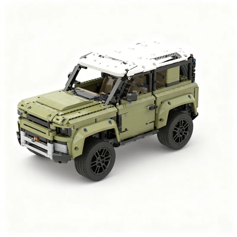 2479pcs MOC Motorised Defender V4 Technical Model Toys Building Blocks Construction Christmas Gift Brick Idea Kids DIY Assemble