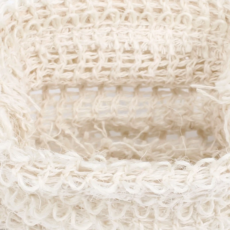 Duschbad Ramie Seifen beutel natürlicher Ramie Seifen beutel Peeling Seifensc honer Beutel halter 24St