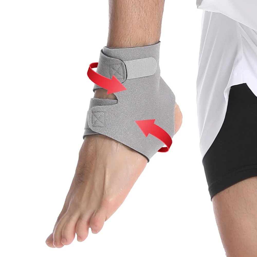 1Pc Sports Compression Anklet Adjustable Ankle Support Pain Relief Stabilizer Ankle Brace For Football Running Foot Protective