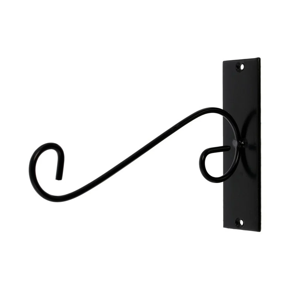 Wall Mounted Bracket Set for Outdoor Hanging Applications Including Lanterns For Signs Potted Plants and Bird Feeders