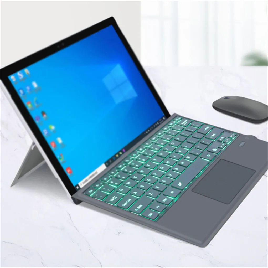Replacement for Microsoft Surface Pro3/4/5 Tablet Bluetooth Wireless Magnetic Ergonomic Keyboard