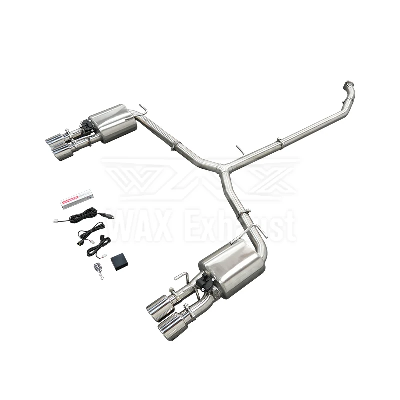 

Valvetronic Catback Exhaust Muffler Pipe for Toyota Camry 2012-2022 304 Stainless Steel Performance Exhaust System