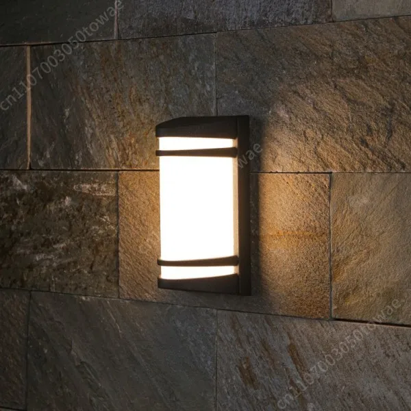 LED Wall Outdoor Modern Durable Aluminum Wall Light Design Customization 12W Luxury Outside Light On Wall