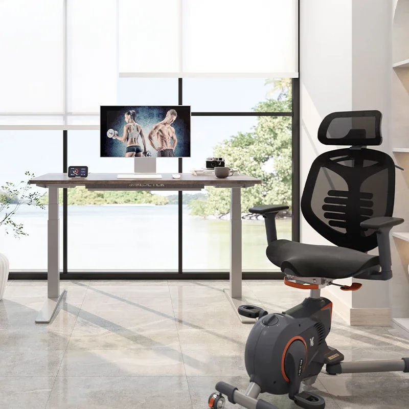 

ES2 intelligent electric lifting table, E5HD solid wood dual motor computer table, learning E5N/E5X creators