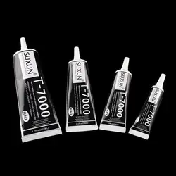 15/25/50/110ml T7000 Glue Super Black Epoxy Resin Sealant Strength Adhesive Fixed Mobile Phone Handicraft