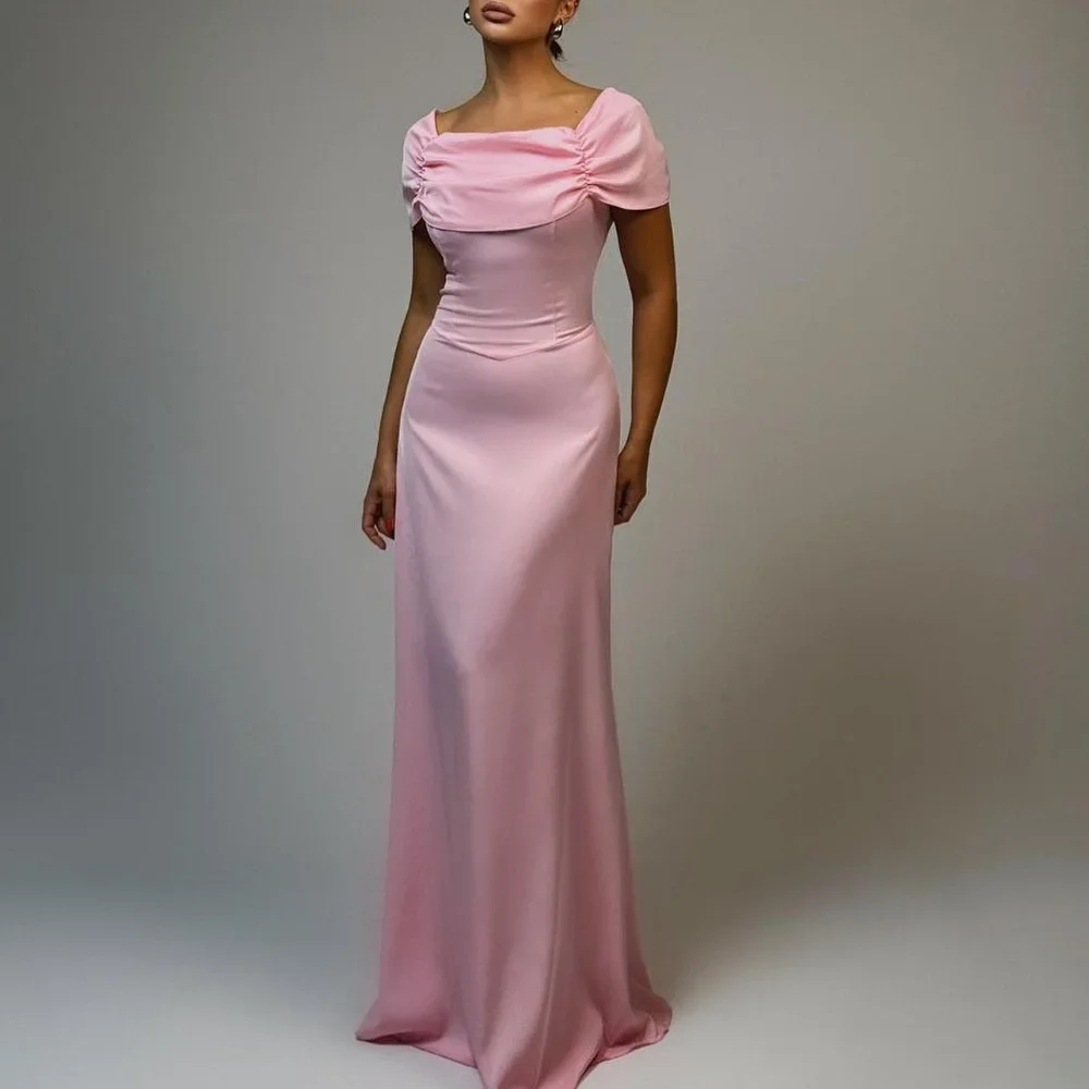 

Customized Exquisite A-line Square Neck Midi Dresses Homecoming Dresses Formal Casual Simple Retro Fashion Elegant Exquisite Hig