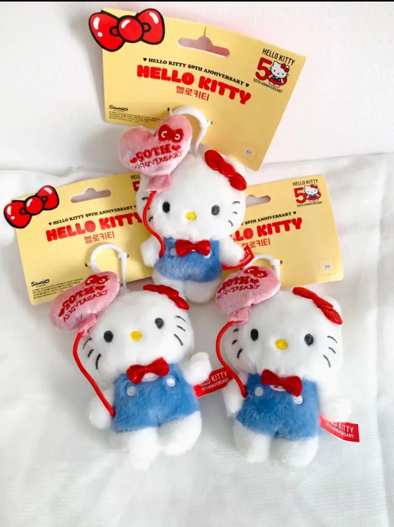 

Sanrio Kawaii Hello Kitty Plush Doll Keychain Cartoon Soft Stuffed Toys Widgets Bags Pendant Accessories Birthday Gift For Frien