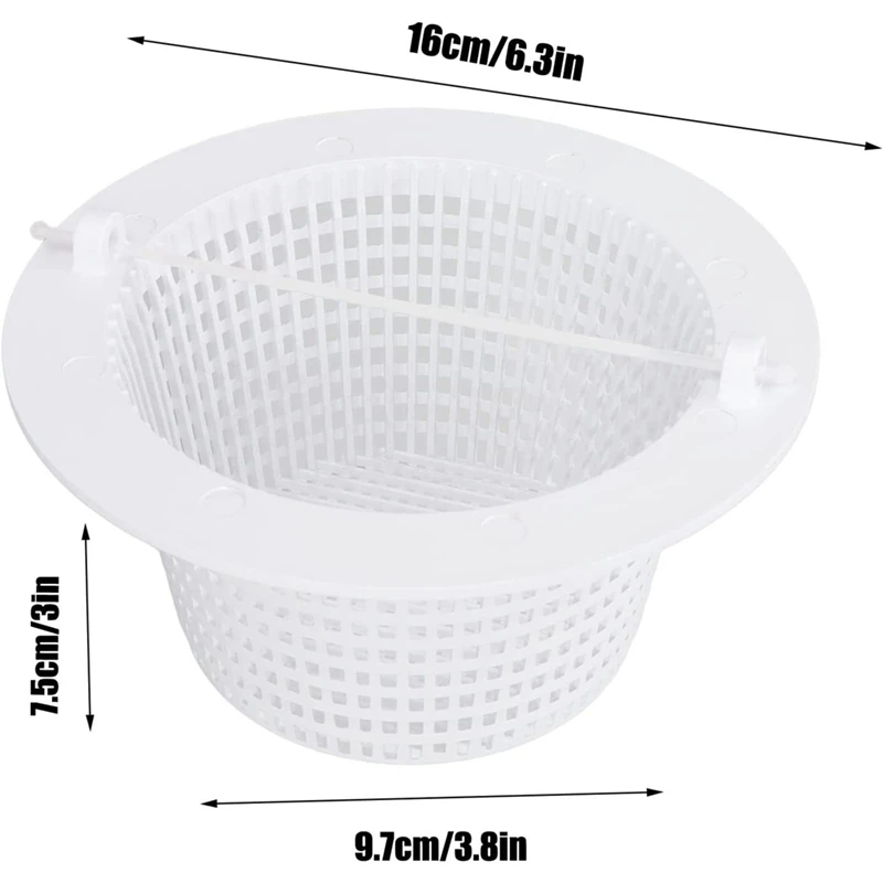 Acima do solo Piscina Skimmer Basket, acessórios para Hayward Pentair SP1091WM SPX1091C, filtro, 513330 ,4 Pack