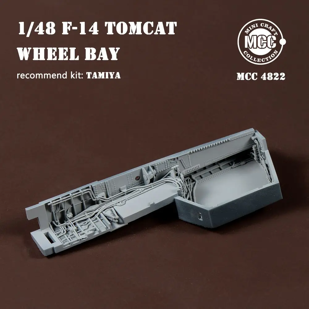 MCC 4822 1/48 F-14Tomcat Wheel Bay for TAMIYA - Upgrade Detail Set