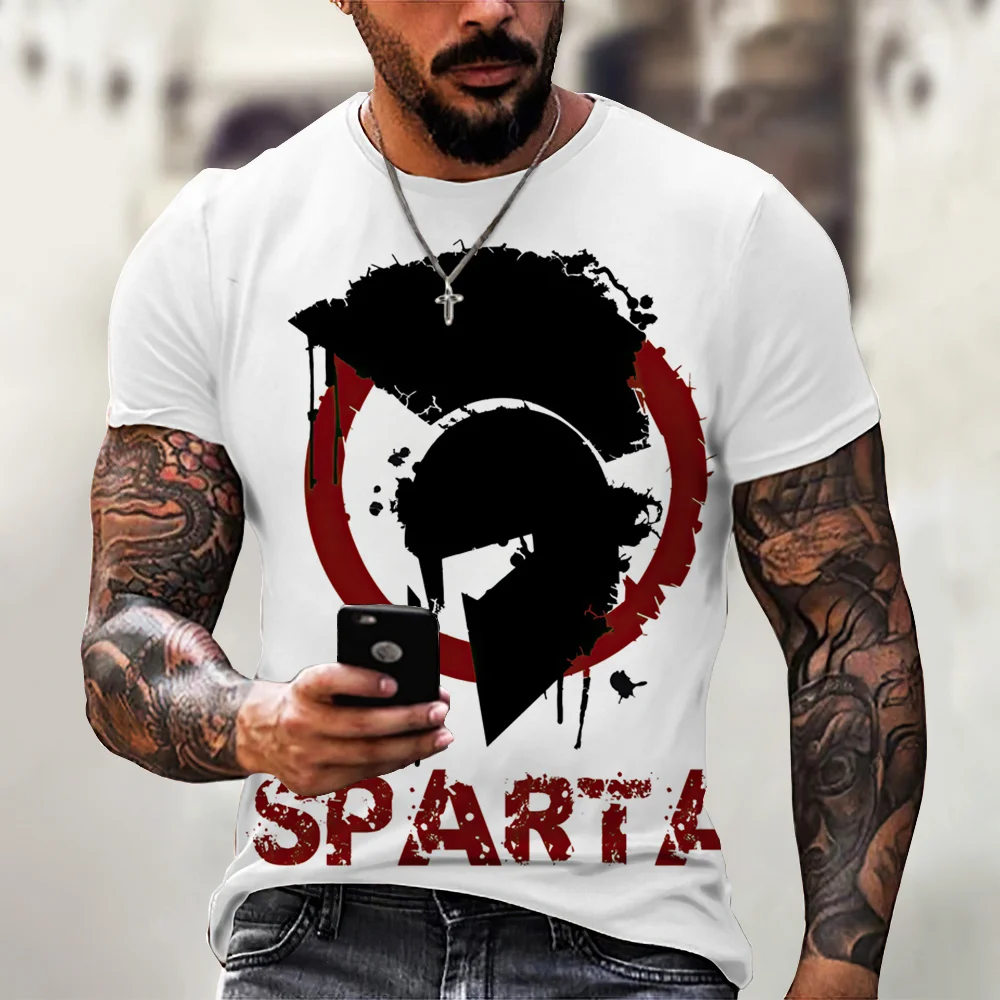 Spartan Warrior 3D Printed T-Shirt Men Women Fashion Casual Cool T Shirt