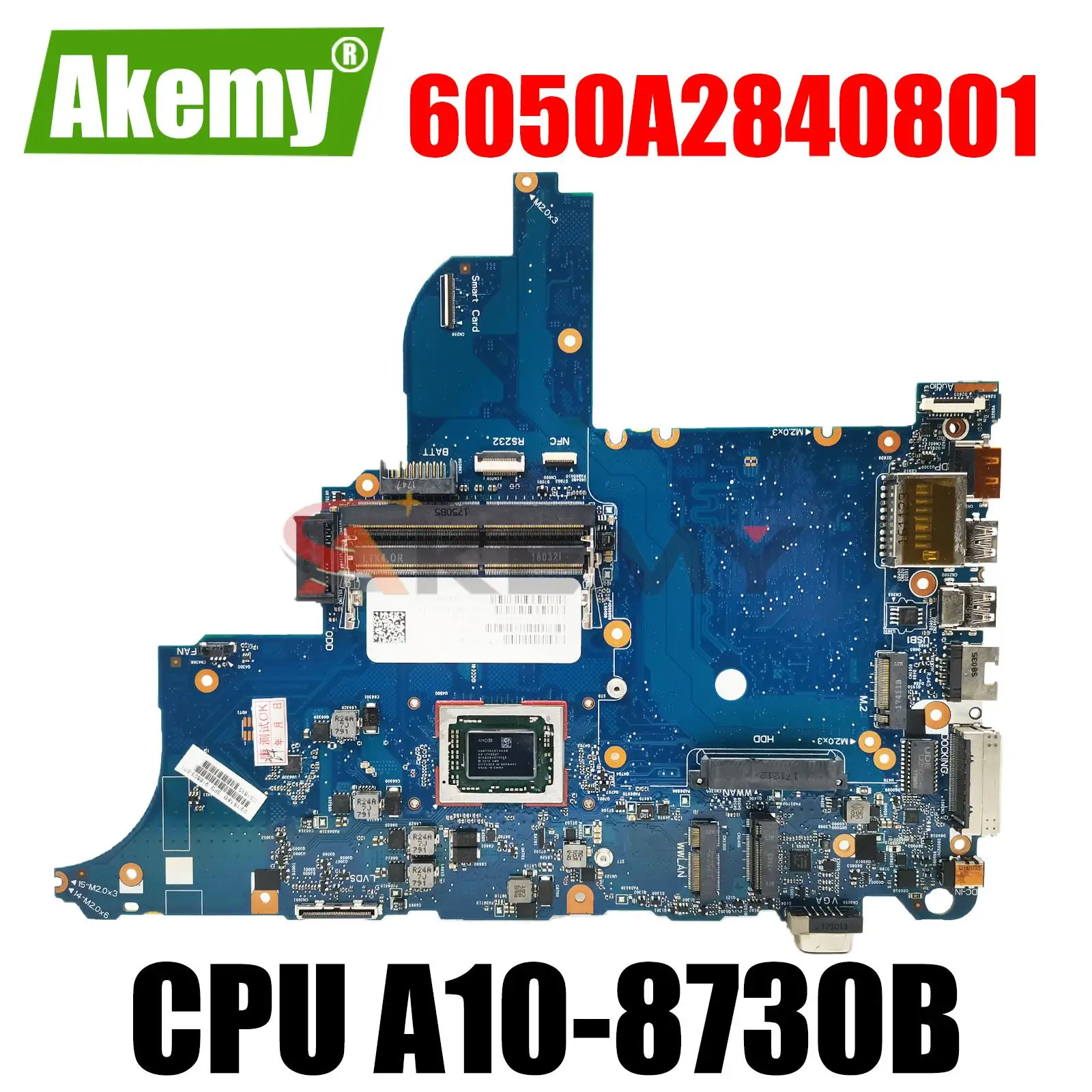 

For HP 645 G3 motherboard 655 G3 mainboard with CPU A10-8730B 916803-601 916803-001 6050A2840801-MB-A01 100% working