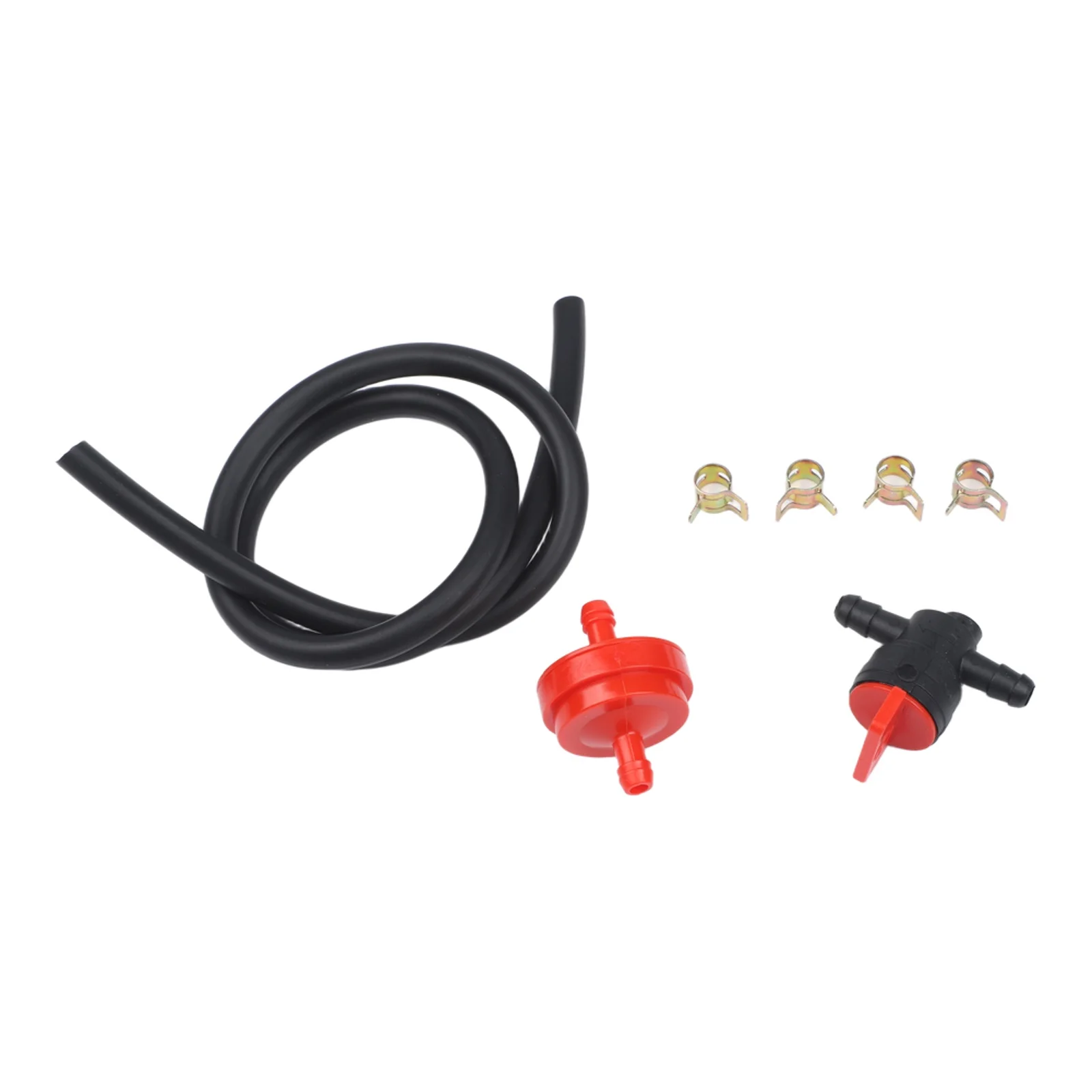 For 298090S For 394358s Fuel Filter Kit Inline Fuel Filter Engine Reliability Improvement Kit Includes Fixing Clamps