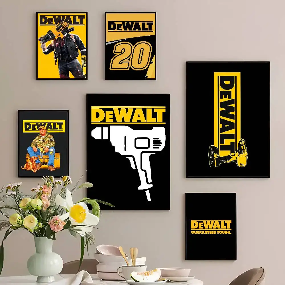 Brand D-DewaltS Classic Vintage Posters HD Quality Wall Art Retro Posters For Home Room Wall Decor