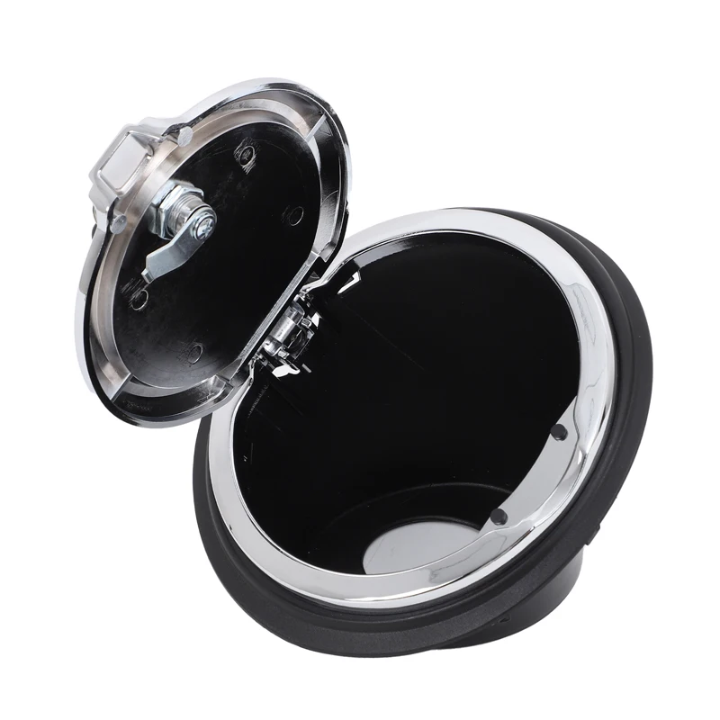 Juego de 1 pieza de aleación de aluminio plateado y negro para Hummer H3 2005-2009, tapa de tanque de combustible para coche, cubierta de bloqueo antirrobo, pegatina, accesorios para coche