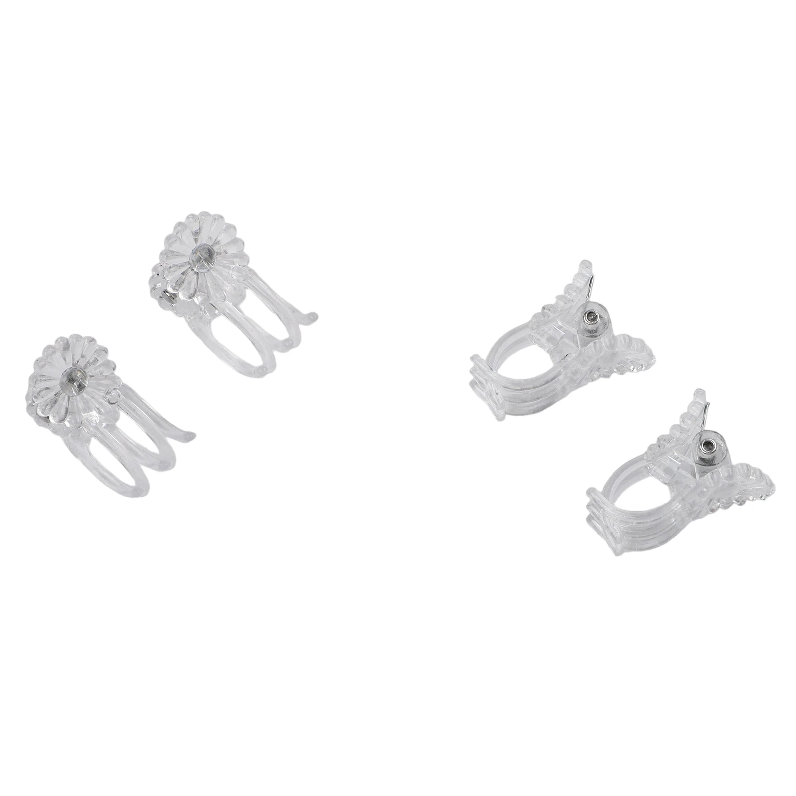 30 Pieces Clear for acrylic Orchid Support Stakes with Clips for Providing Essential Support and Promoting For Healthy Plant