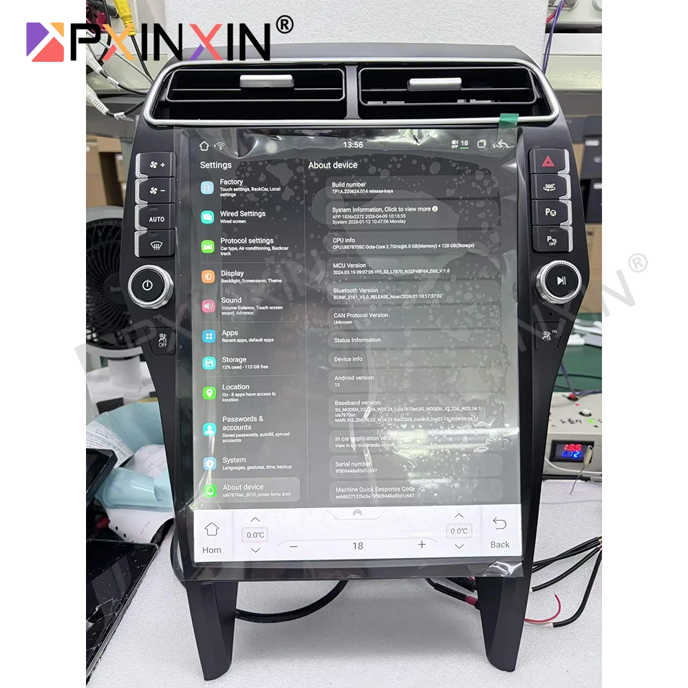 For Ford Explorer 2011-2019 Android Auto Car Multimedia Player Radio GPS Navigation Stereo 16.2 Inch Touch Screen Carplay HiCar