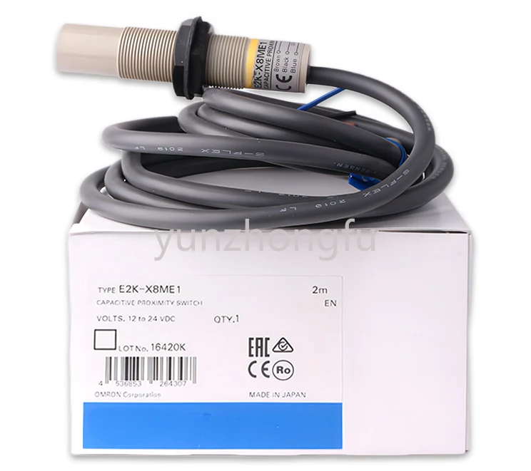 

Capacitance-Type Sensor E2K-F10MC1 E2K-C25ME1-L26mc1-F10mc2