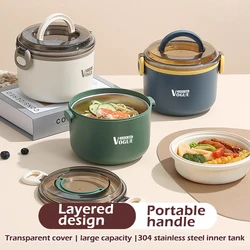 Food Thermal Jar Insulated Soup Thermos Bottles Stainless Steel Lunch Box Drinking Cup Bento Lunch Box Women Hot Food Container