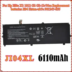 JI04XL Laptop Battery For Hp Elite X2 1012 G2 G2-1lv76ea Replacement batteries Ji04 Hstnn-ub7e 901247-855 7.7V 47.04Wh