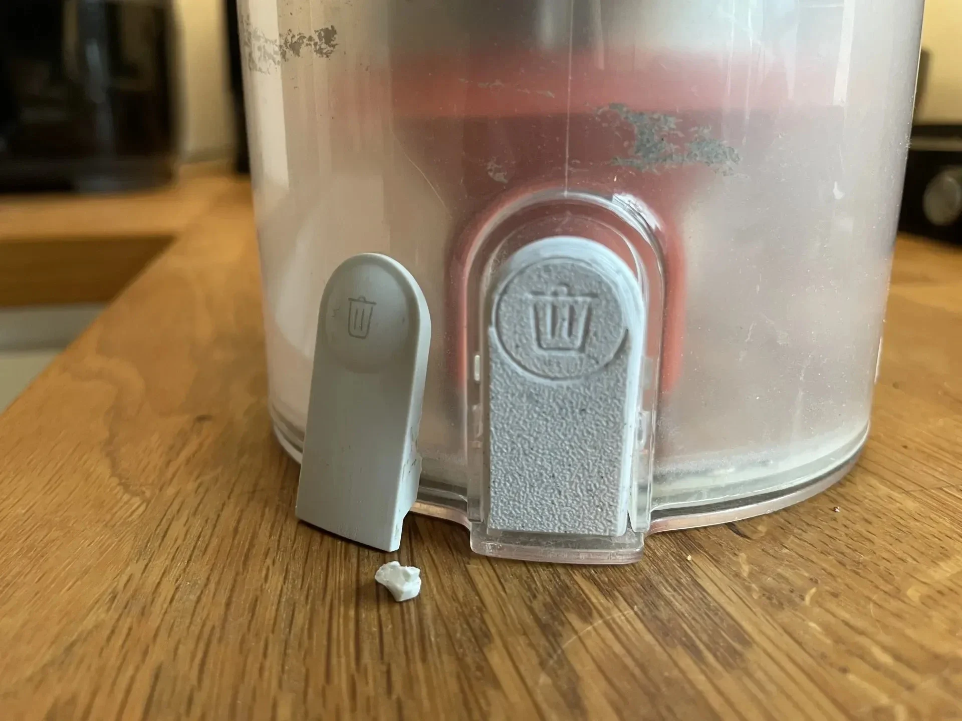 1PC Suitable for Xiaomi k10 g10 g9 wireless wired vacuum cleaner dust cup button switch