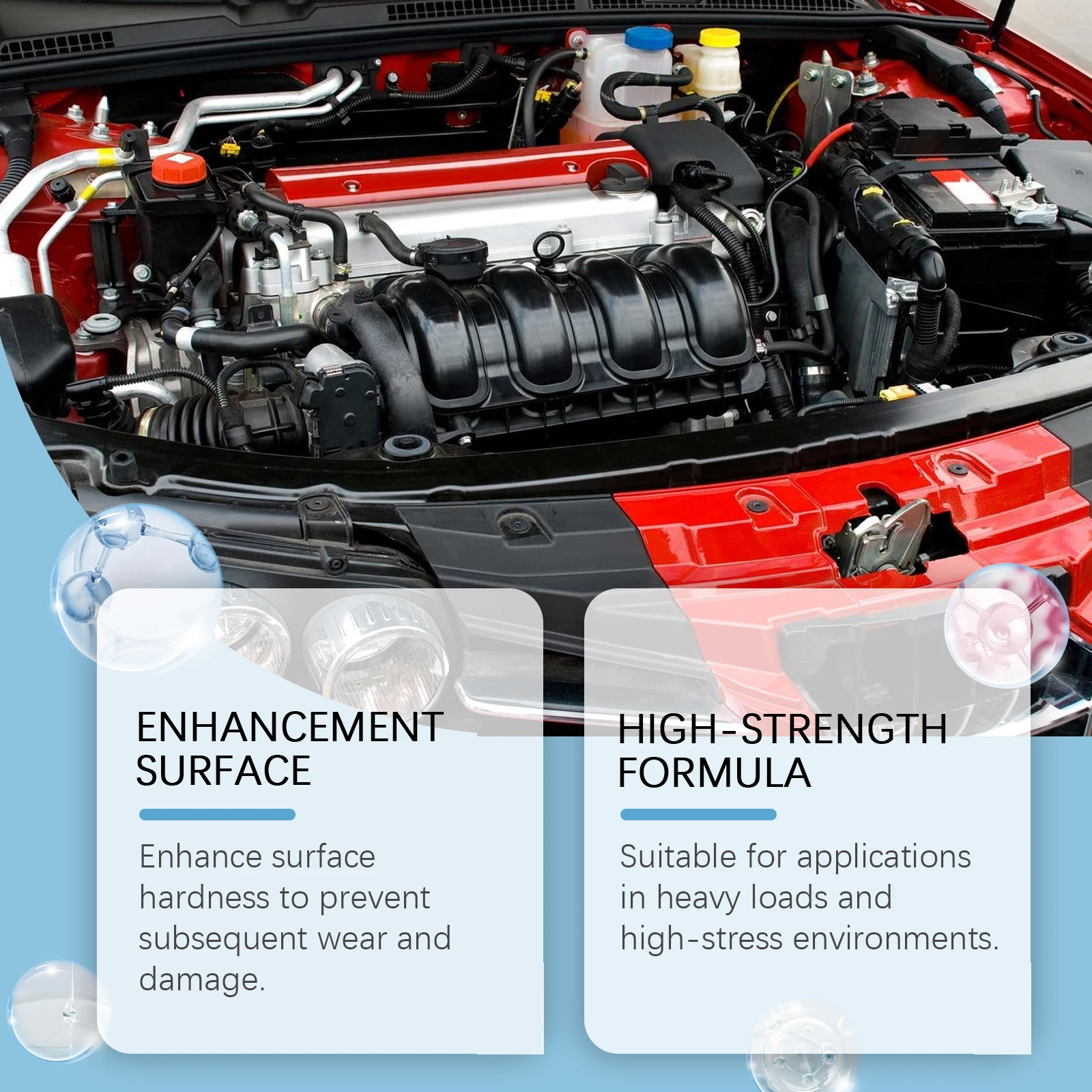 High-Temp Engine Sealant Waterproof 50ml - Automotive Adhesive For Car Gasket, Transmission Door Gap Repair Fast-Curing Leak Fix image 2