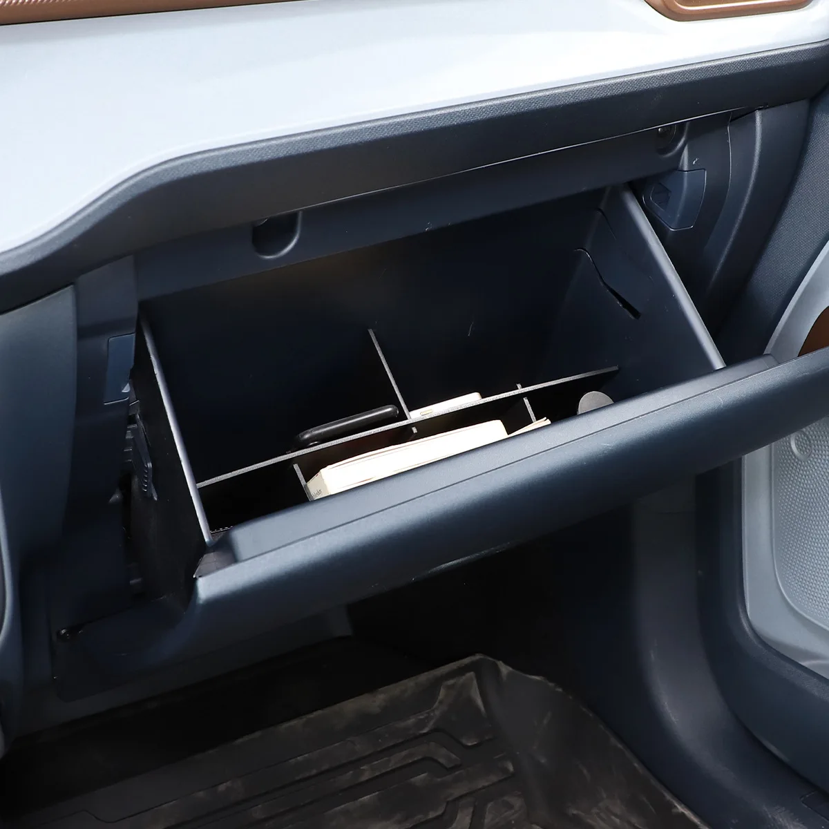 glove boxes with sub-grid storage For 22 Ford Maverick  storage boxes