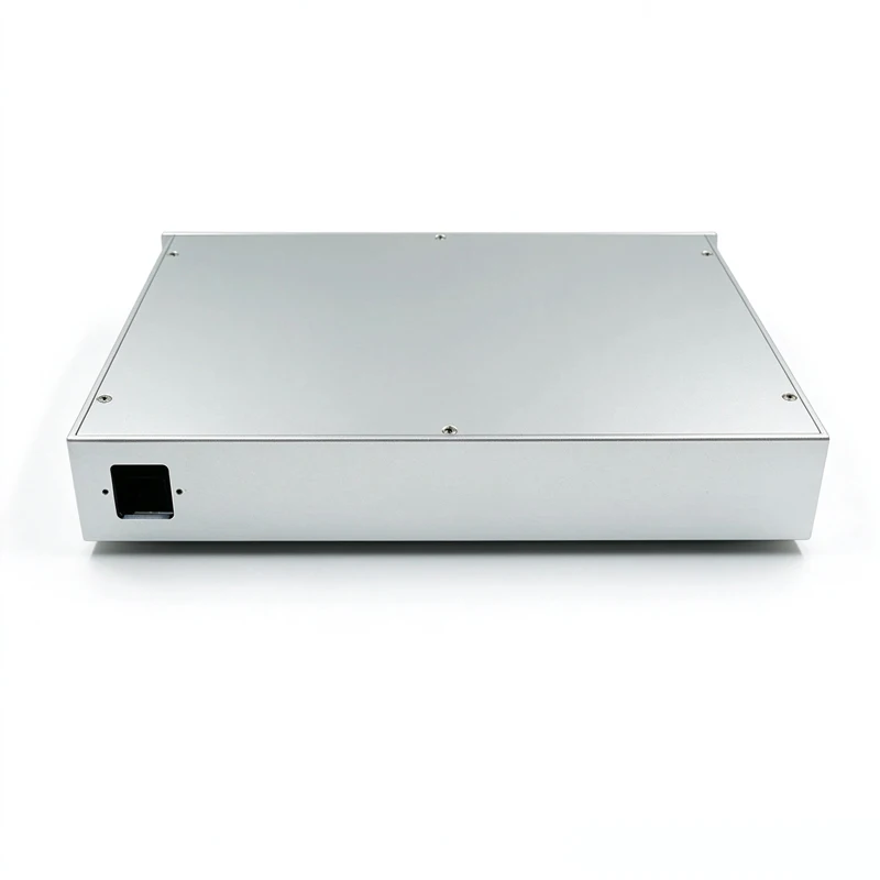 HZ 375*60*269mm All Aluminum Amplifier Chassis / Decoder / Power Filter / Power Amplifier Chassis / AMP Enclosure DIY Box