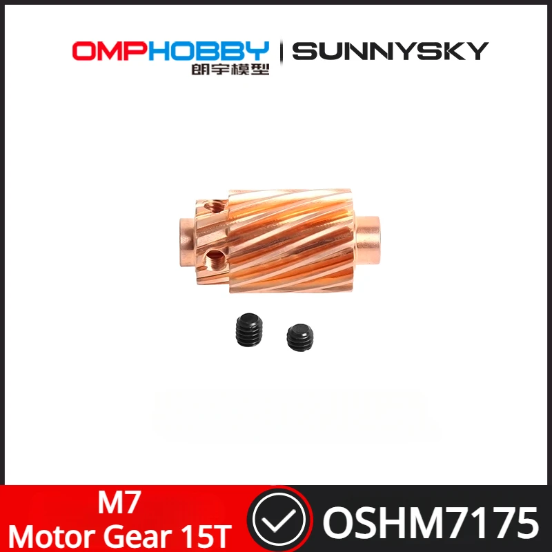 

OMPHOBBY M7 Запчасти для радиоуправляемого вертолета Motor Gear 15T OSHM7175