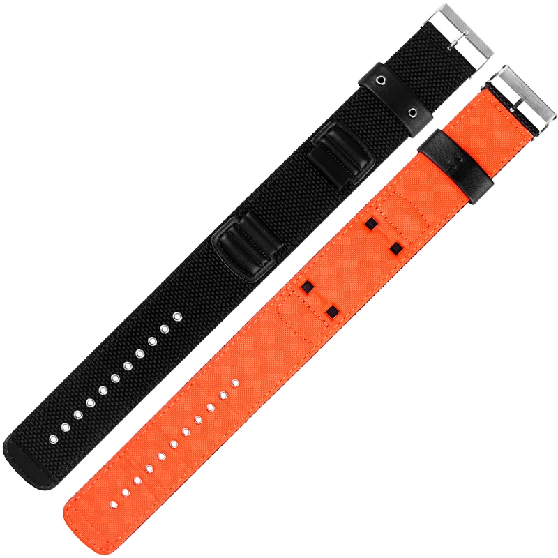 Dw5600 Canvas Nylon Armband 16mm für Casio G-SHOCK AW-591 AW-590 AWG-M100/101g-300 orange farbenes Armband Herren armband