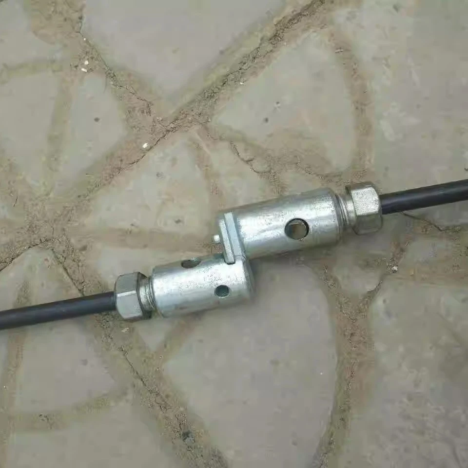2PCS 22mm Diameter Electric Pipe Dredge Machine Spring Drill Adapter Male Female Join Connector Pipeline Dredge Device