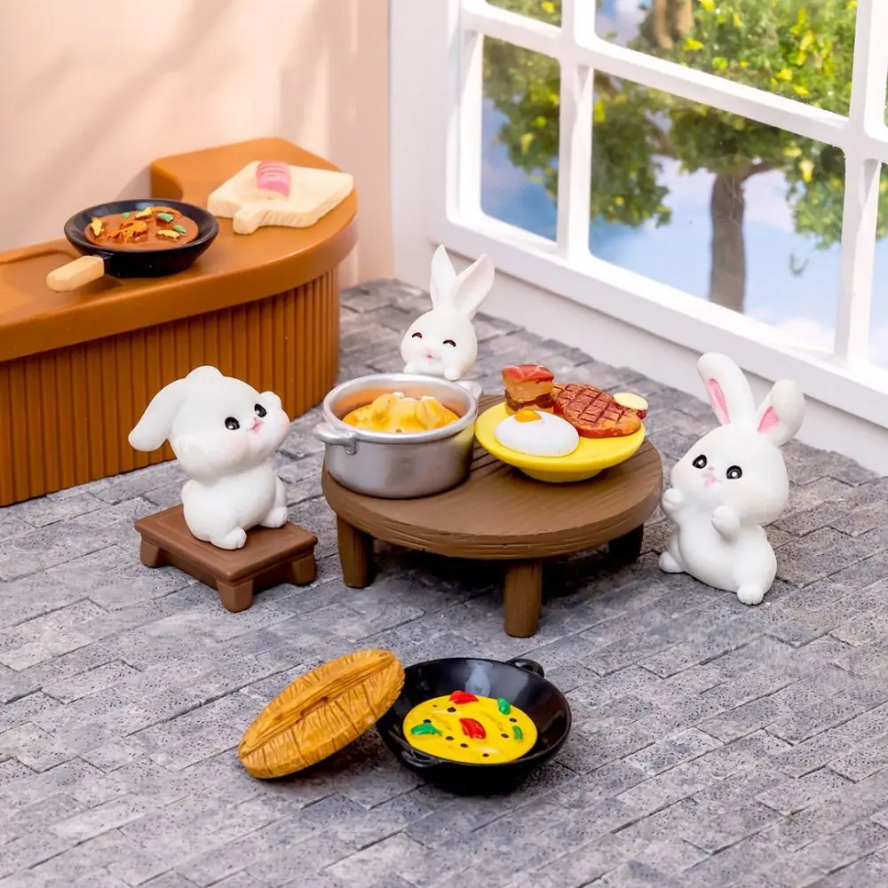 Doll House Decoration Accessories Mini Kitchen Props DIY Micro Landscape Mini Ornaments Crafts Creativity Simulate Food Models