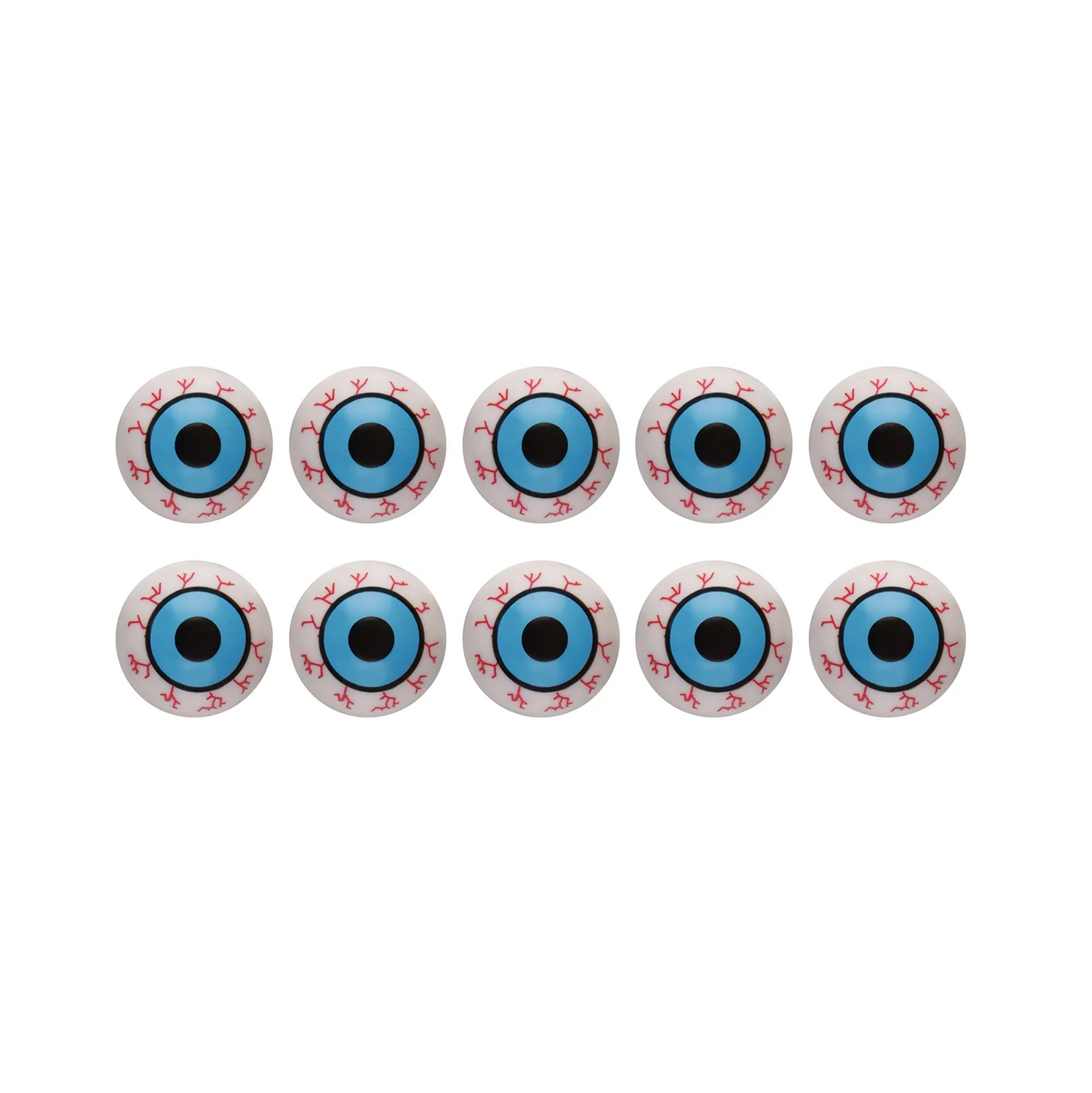 Tire Valve Stem Cover with Eyeball Shape, Universal (10 Pieces) Car Tire Mouth Caps for Car/Bicycle/Motorcycle Wheels