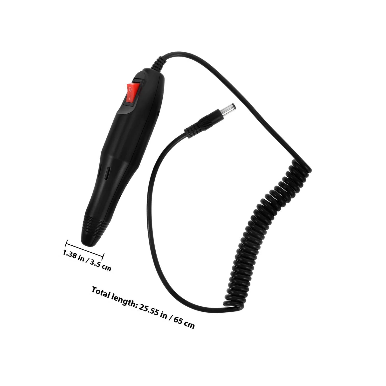 Electric Handpiece Replacement Durable Metal Nail Drill Pen For Manicure Pedicure Dead Skin Removal Salon Home Use Nail