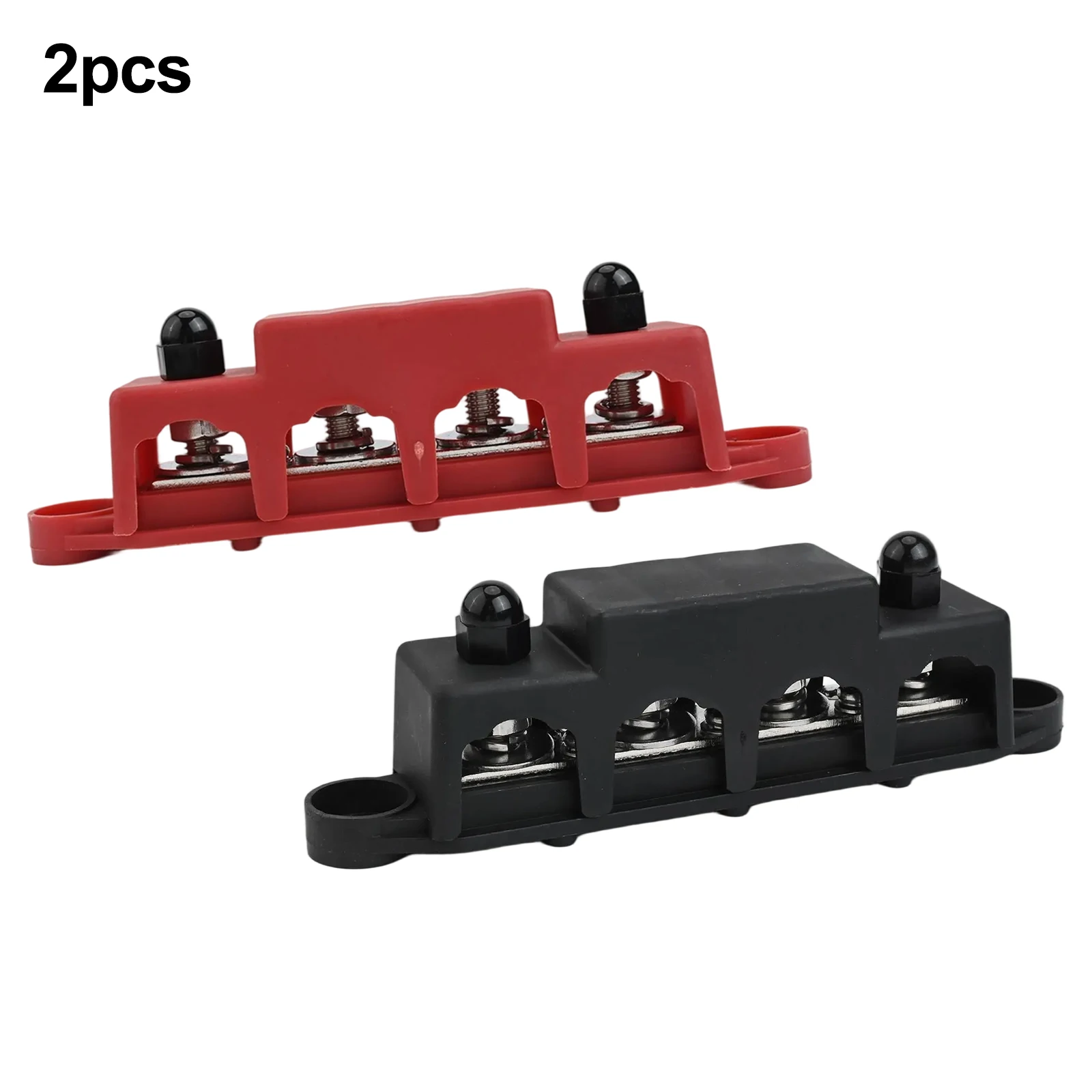 168*54mm DC Busbar Busbar Distribution Block For Power Systems Nickel-plated Brass 20A Auxiliary Terminals 62.5A Rated Terminals