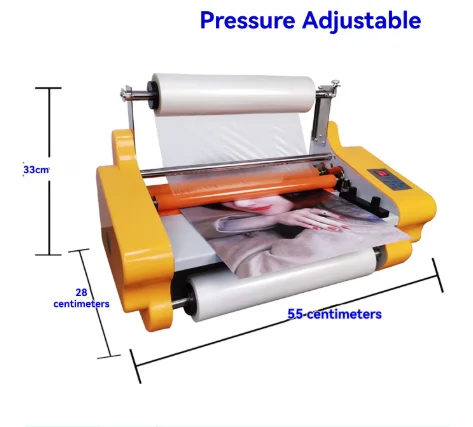 Electric Laminating Machine Small Double-sided Electric Advertising Cover Photo Album  Laminating Peritoneal Machine