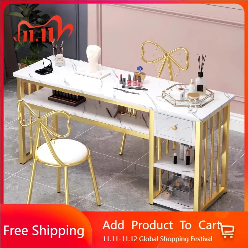 

Aesthetic Rest Nail Table Home Organizer Manicure Nail Table Station Professional Ergonomic Scrivania Per Unghie Hotel Furniture