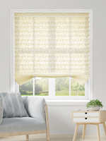 Adjustable Pleated Window Shade Non-Woven Fabric Easy Install Uncorded Design Light Filtering & Sun Blocking for Living Room