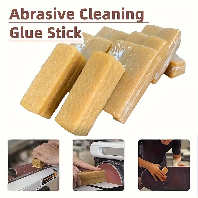 150X25x25mm Abrasive Cleaning Stick Sanding Belt Roller Cleaner Sandpaper Eraser for Belt Disc Sander