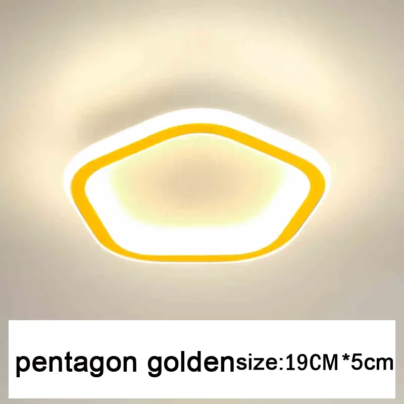 Moderne LED Gangpad Plafondverlichting Nodic Home Verlichting Led Opbouw voor Slaapkamer Woonkamer Gang Licht 3-kleuren verlichting