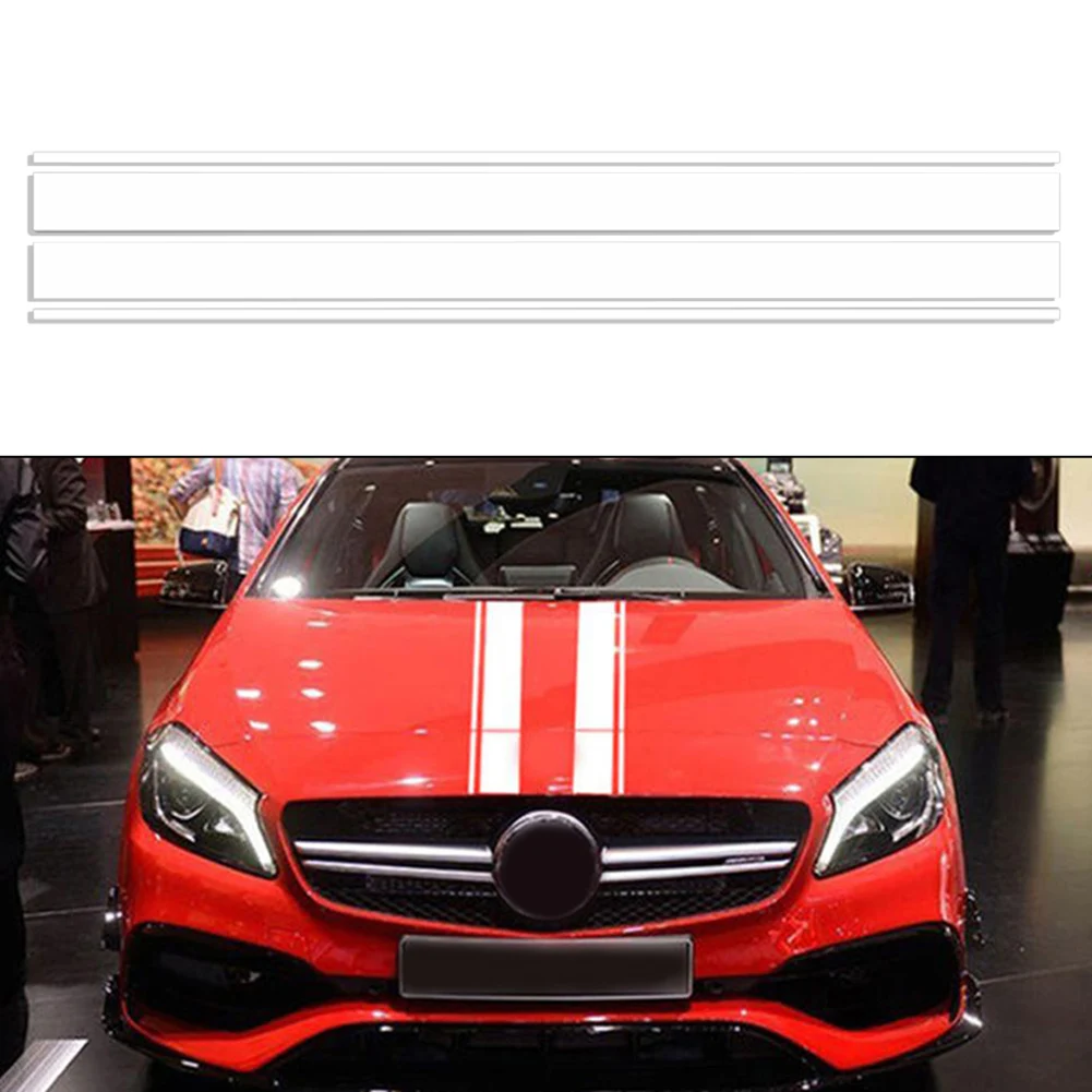 Car Decoration Bonnet Sticker Customizable Sticker Car Travel Bed Length Is About 150cm Personalized Styling Quick Installation