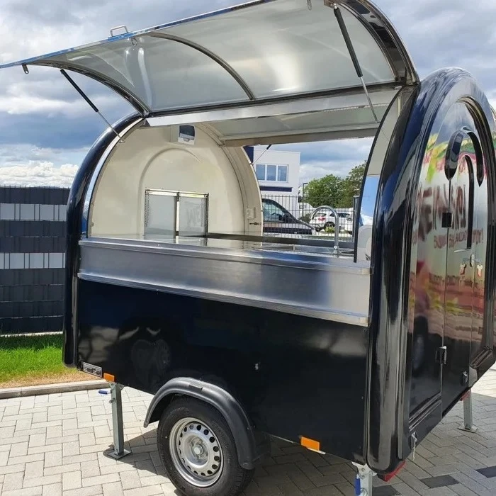 

Custom Catering Pizza BBQ Food Trailer Fully Equipped Outdoor Mobile Bar Ice Cream Coffee Food Truck Ice Cream Trailer