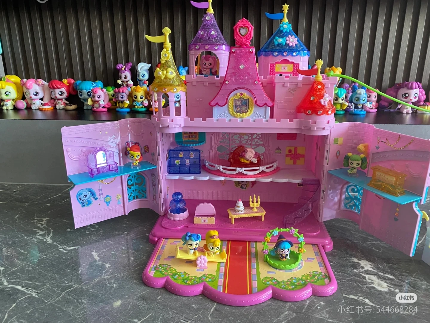 Catch Teenieping Actionfiguren Krankenwagen Krankenhaus Moko Love Moko Lemei Anime Key Series Spielzeug Love Ambulance Kinder Stduy Spielzeug