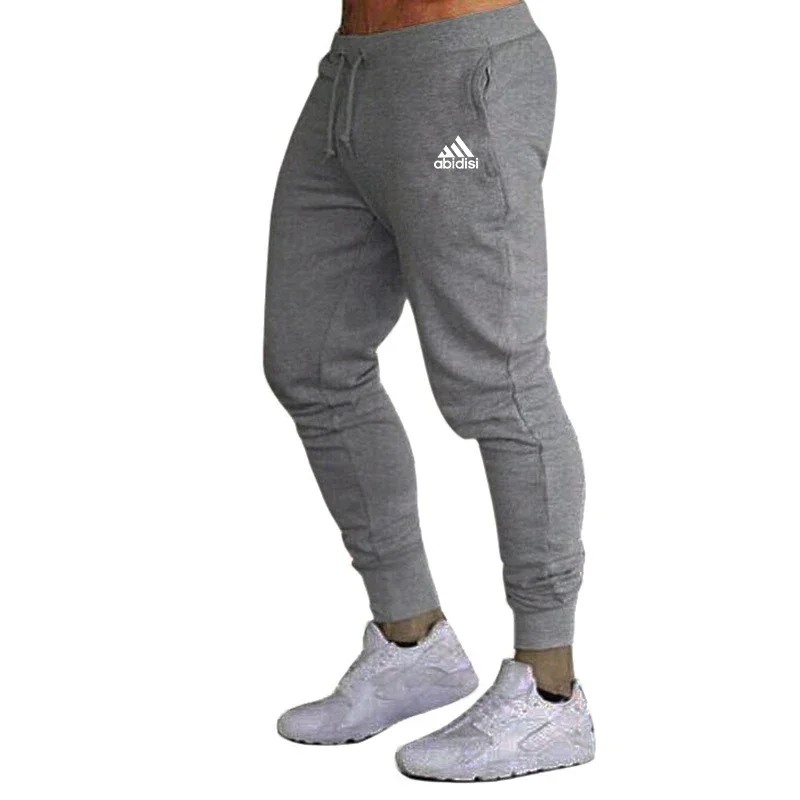 Men\'s spring and summer elastic waist sports pants Lightweight fashion sports pants Breathable comfortable fitness casual pants