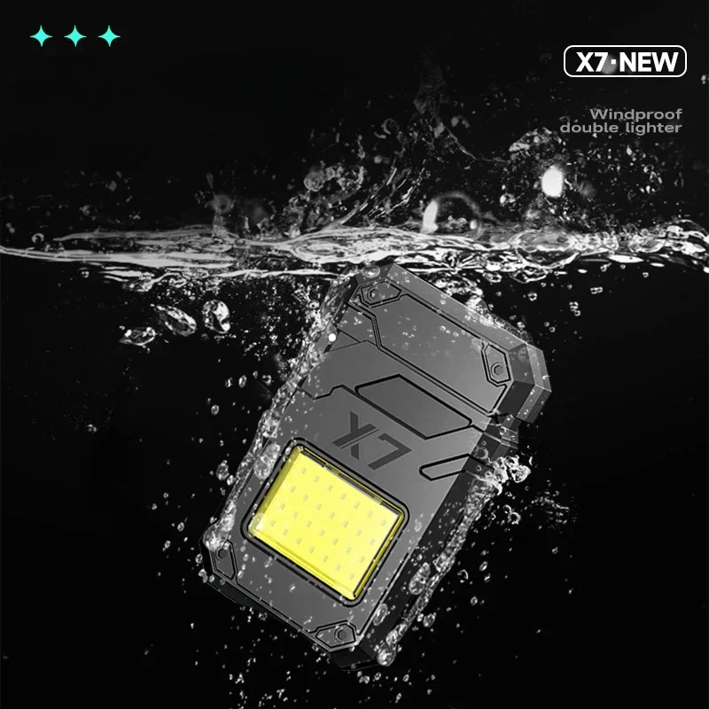 Cigar Igniter X7 Charging Lighter with Flashlight Illuminated Waterproof & Windproof Mini Cigarette Lighters&Smoking Accessories - Image 3