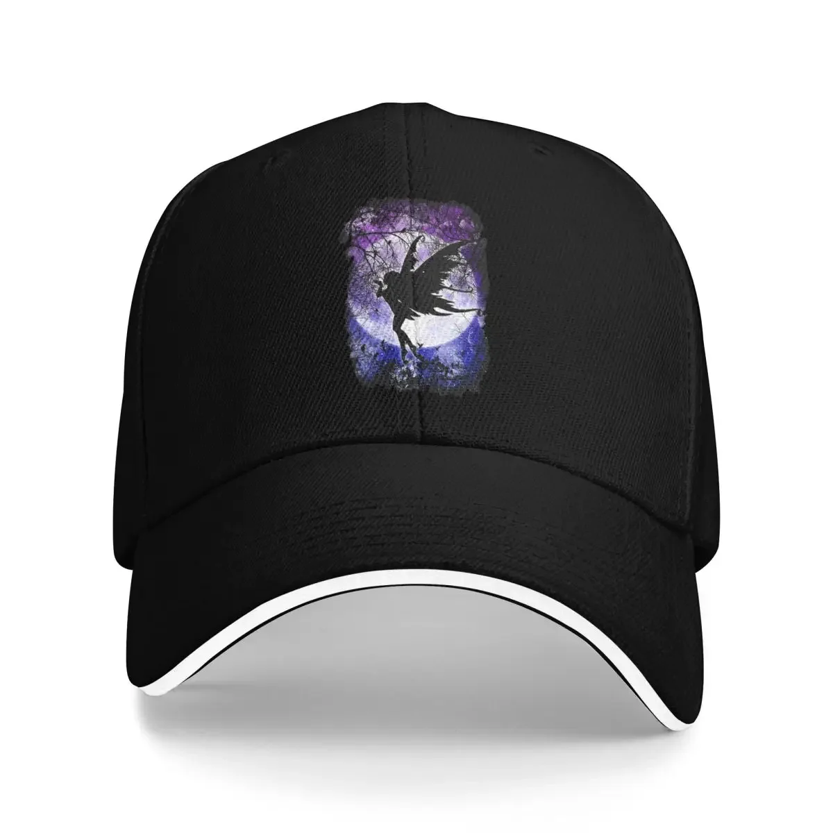 

Gothic Fantasy Fairy Moon Trucker Hat Cap Female Cap For Men Women's Baseball Cap