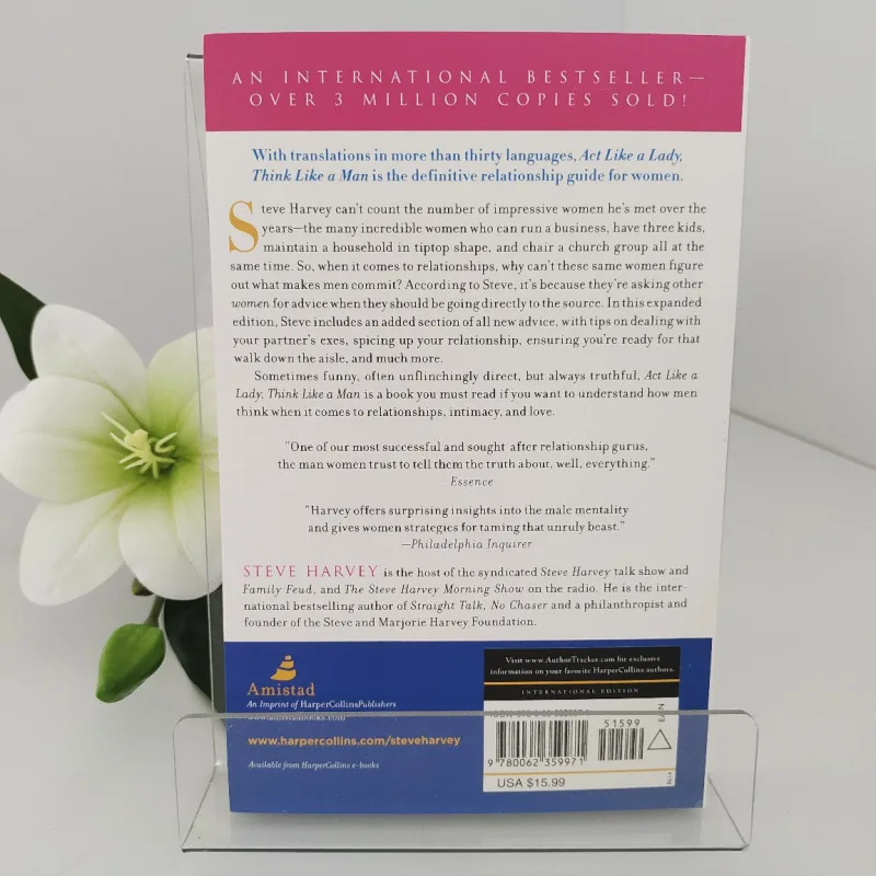 التمثيل مثل سيدة، فكر مثل الرجل بقلم ستيف هارفي: ما يعتقد الرجال حقًا عن الحب والعلاقات #3