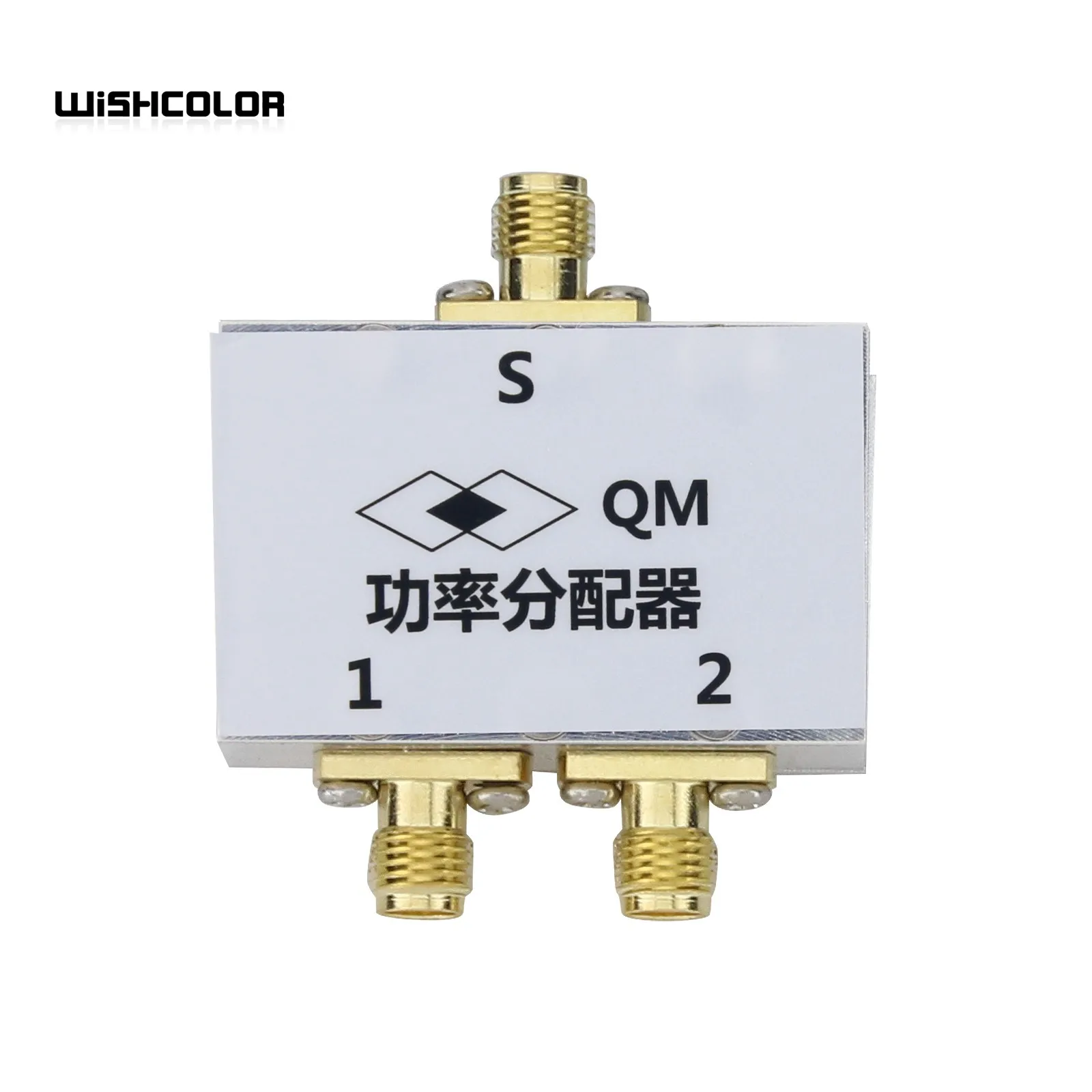 

Wishcolor DC-1000MHz RF Wide Band High Isolation Power Divider 433M One to Two Low Insertion Loss Power Splitter