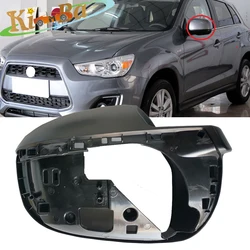 KIMBA Outer Rearview Mirror Lens Frame For Mitsubishi ASX 2013 2014 2015 -2018 Side Rear View Mirror Glass Lid Cover